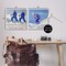 Stupell Industries Cross Country Skiing Posters 2pc Canvas Wall Art Set Design by Graffi*tee Studios